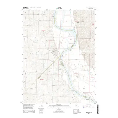 2014 Map of Arrow Rock, 2014 Print
