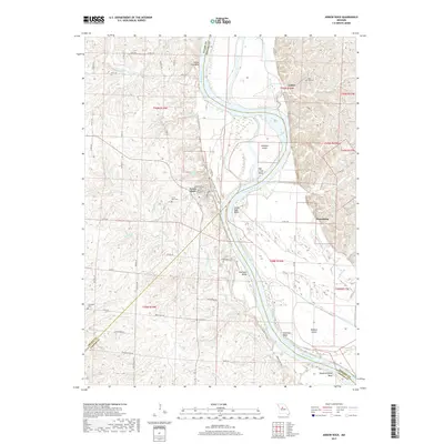 2017 Map of Arrow Rock, 2017 Print
