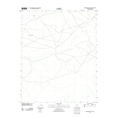 2011 Map of Arrowhead Butte, 2011 Print