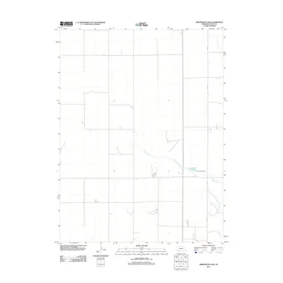 2011 Map of Arrowhead Lake, 2011 Print