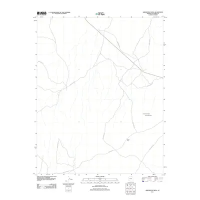 2011 Map of Arrowhead Mesa, 2011 Print