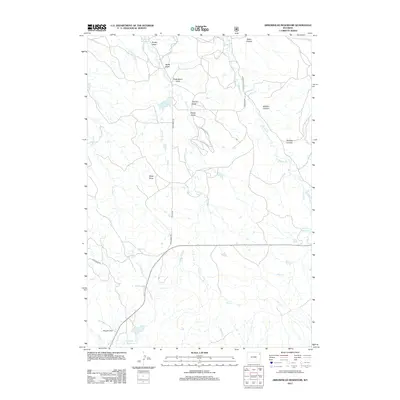 2012 Map of Arrowhead Reservoir, 2012 Print