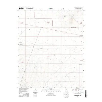 2013 Map of Arrowhead Well, 2013 Print