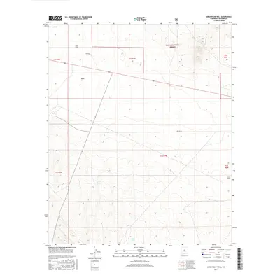 2017 Map of Arrowhead Well, 2017 Print