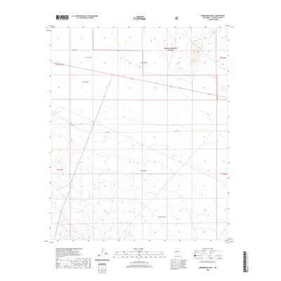 2020 Map of Arrowhead Well, 2020 Print