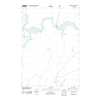 2011 Map of Arrowrock Dam, 2011 Print