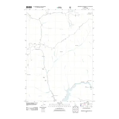 2011 Map of Arrowrock Reservoir NE, 2011 Print