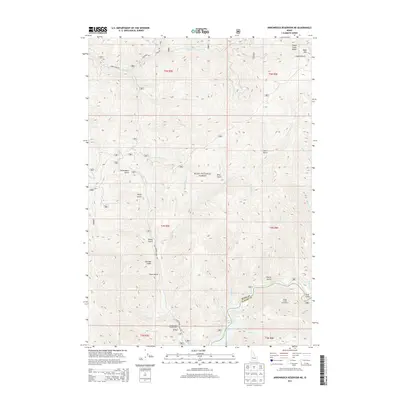 2013 Map of Arrowrock Reservoir NE, 2013 Print