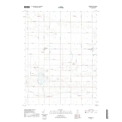 2018 Map of Arrowsmith, 2018 Print