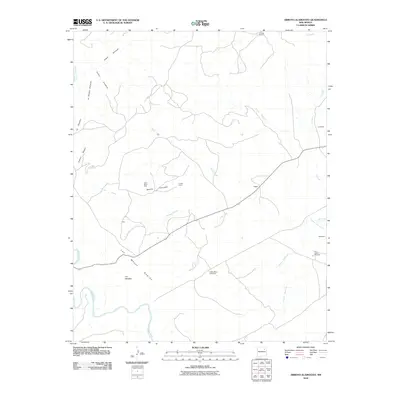 2010 Map of Arroyo Alamocito, 2010 Print