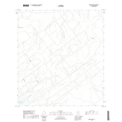 2019 Map of Arroyo Burro, 2019 Print