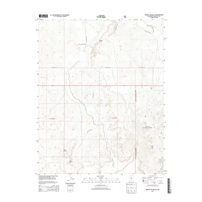 2013 Map of Arroyo Chijuillita, 2013 Print