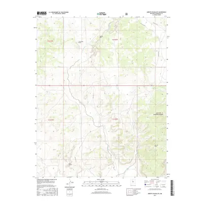 2017 Map of Arroyo Chijuillita, 2017 Print