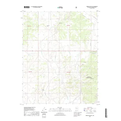 2020 Map of Arroyo Chijuillita, 2020 Print