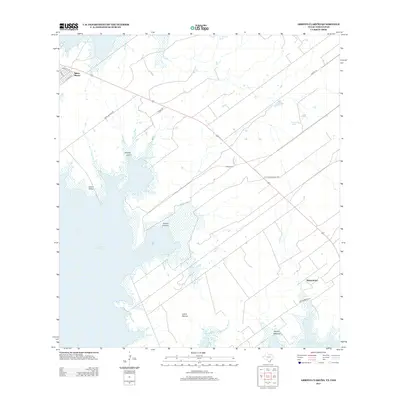 2012 Map of Arroyo Clareno, 2012 Print