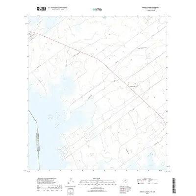 2019 Map of Arroyo Clareno, 2019 Print