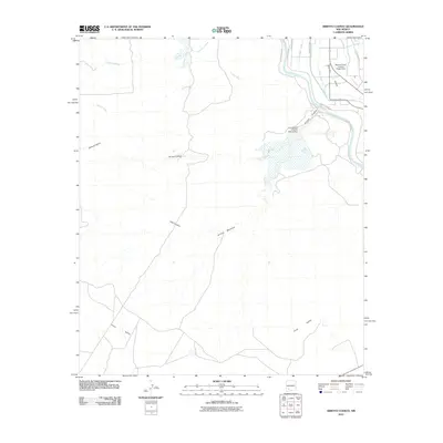 2010 Map of Arroyo Cuervo, 2010 Print