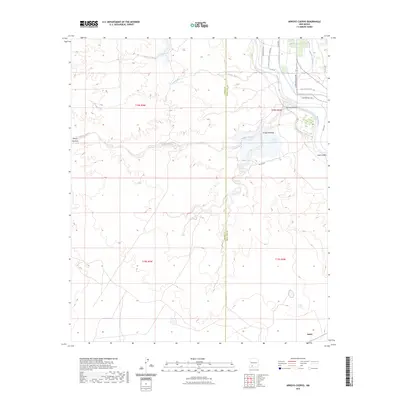 2023 Map of Arroyo Cuervo, 2023 Print
