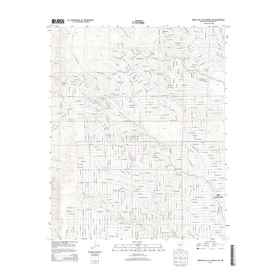 2013 Map of Arroyo de las Calabacillas, 2013 Print