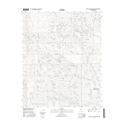 2017 Map of Arroyo de las Calabacillas, 2017 Print