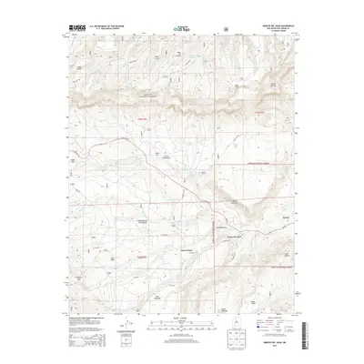 2013 Map of Arroyo Del Agua, 2013 Print