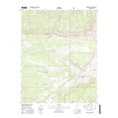 2017 Map of Arroyo Del Agua, 2017 Print