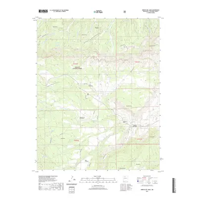 2020 Map of Arroyo Del Agua, 2020 Print