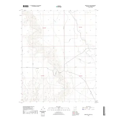 2020 Map of Arroyo Del Alamo, 2020 Print