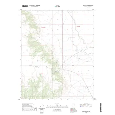 2023 Map of Arroyo Del Alamo, 2023 Print
