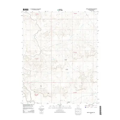 2013 Map of Arroyo Empedrado, 2013 Print