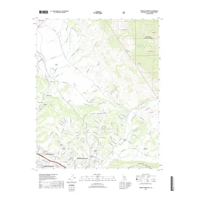 2018 Map of Arroyo Grande NE, 2018 Print
