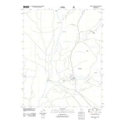2011 Map of Arroyo Hondo, 2011 Print