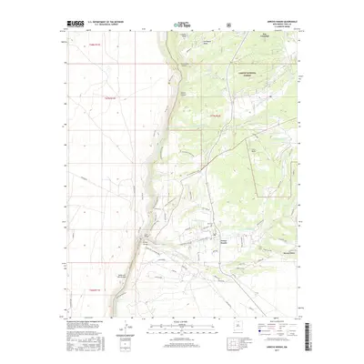 2017 Map of Arroyo Hondo, 2017 Print