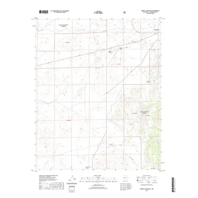 2020 Map of Arroyo Landavaso, 2020 Print