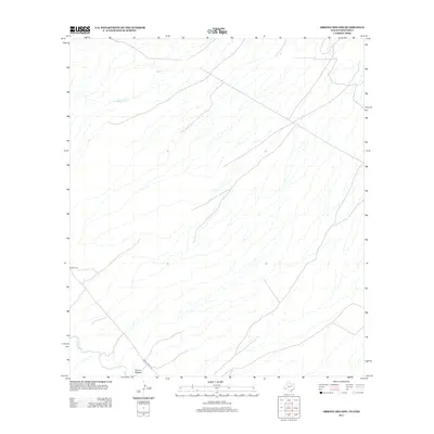 2012 Map of Arroyo Melado, 2012 Print