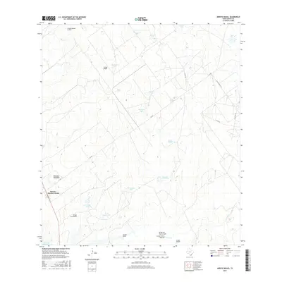 2016 Map of Arroyo Miguel, 2016 Print