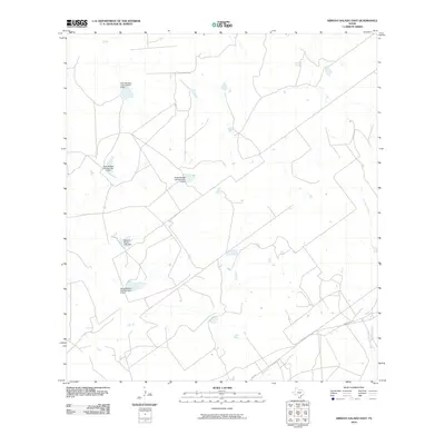 2010 Map of Arroyo Salado East, 2010 Print