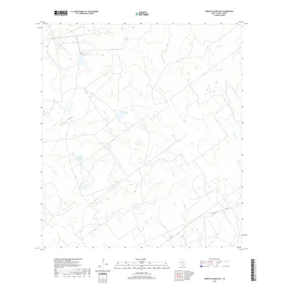 2019 Map of Arroyo Salado East, 2019 Print