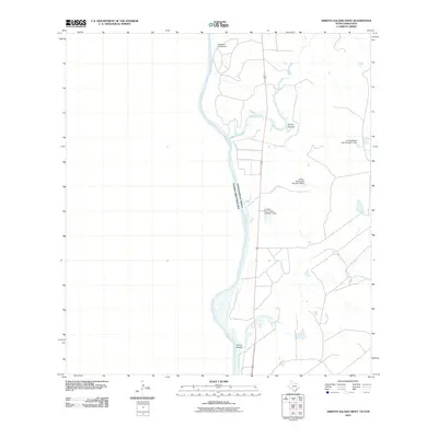 2010 Map of Arroyo Salado West, 2010 Print