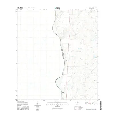 2016 Map of Arroyo Salado West, 2016 Print