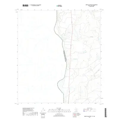 2019 Map of Arroyo Salado West, 2019 Print