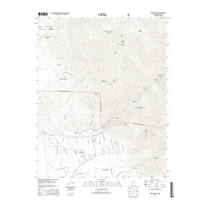 2013 Map of Arroyo Seco, 2013 Print