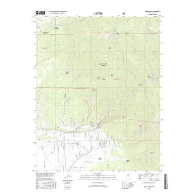 2017 Map of Arroyo Seco, 2017 Print
