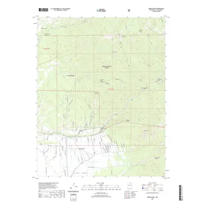 2020 Map of Arroyo Seco, 2020 Print