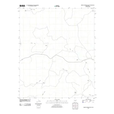 2010 Map of Arroyo Serrano East, 2010 Print