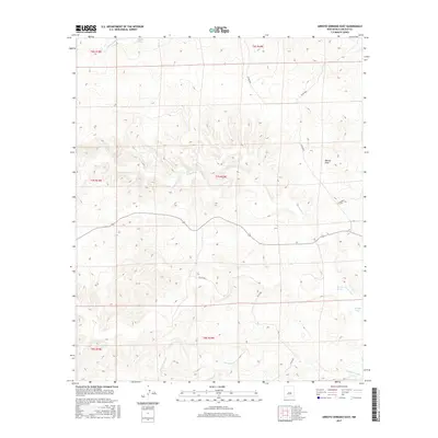 2017 Map of Arroyo Serrano East, 2017 Print
