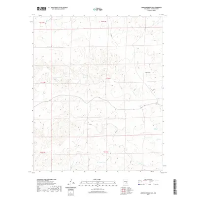2020 Map of Arroyo Serrano East, 2020 Print