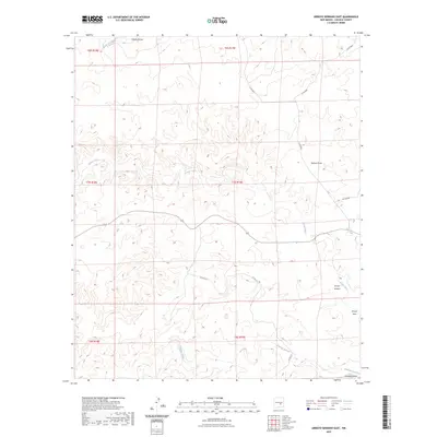 2023 Map of Arroyo Serrano East, 2023 Print