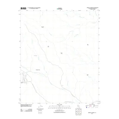 2012 Map of Arroyo Tapiado, 2012 Print
