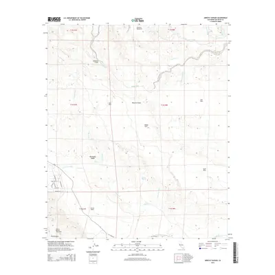 2015 Map of Arroyo Tapiado, 2015 Print